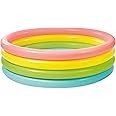 Intex Kids 4-Ring Sunset Glow Pool (Multicolour, Ages 3 Years Plus)