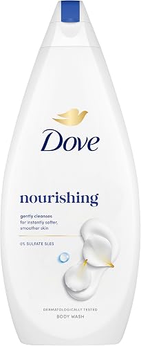 Dove Nourishing Body Wash Body Cleanser shower gel with plant-based moisturisers for softer, smoother skin after one shower 720 ml
