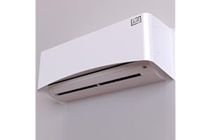 Box Air Klima Funda Split para Aire Acondicionado Split Cover - Oculta el split y respeta el diseño de tu hogar (Blanco, L)