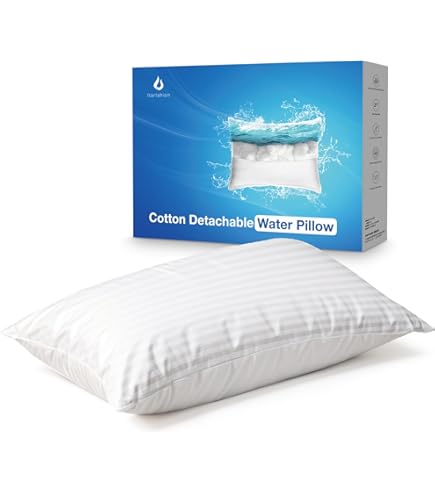 Cuscino Ad Acqua Mediflow Elite – Ortopedico, Regolabile, Con Fibra Dacron, Clinicamente Testato Per Dolori Al Collo, Confezione Da 2