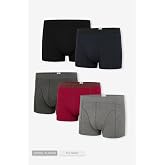 Erkek 5&rsquo;Li Renkli Bambu Boxer - 25104