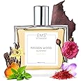EM5™ Passion Wood Perfume for Men & Women | Oud Leather Topical Spicy Woody Fragrance | 50 ml Unisex Eau de Parfum Spray | Luxury Gift for Him & Her