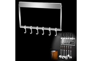 EPROICKS Porte Couteaux de Cuisine Mural de 40 cm Magnétique avec Aimant Extra Fort, Porte Couteaux Magnétique en Acier Inoxydable, pour Ranger Les Couteaux Ustensiles de Cuisine, et Outils