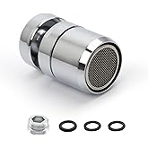 TIANLIN Aerator Tap, 360&deg; Swivel Kitchen Tap Nozzle, Ideal for Kitchens and Bathrooms, Includes Adapter, Compatible with Taps