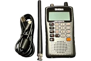 GENERIC UBC125XLTc AM/FM Radio Scanner (PROGRAMMED), Compatible with Uniden UBC-125XLT c. NEW UK Version + Mains Electric Power Adapter/Chg, 25MHz to 960MHz (With Gaps). Inc: Rechargeable Batteries, Data Lead