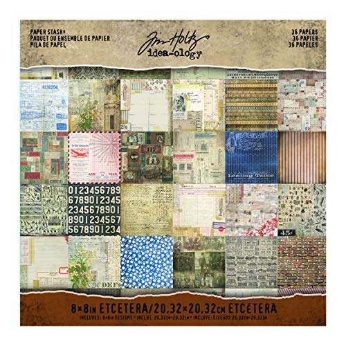 Tim Holtz etc. Papel Stash