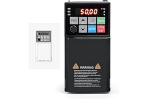 DEWIN Frequenzumrichter 2,2kW, 3 Phasen Eingang 3 Phasen Ausgang Frequenzumrichter VFD Motor Drehzahlregler 380V