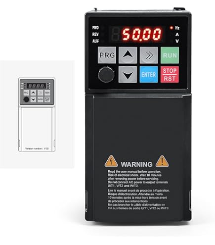 Variador De Velocidad VFD, 3kW / 4HP, 7.2A, 380-480V, Trifasico | Grupo