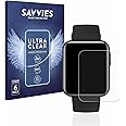 savvies Protection Ecran compatible avec Xiaomi Mi Watch Lite (6 Pièces) - Film Protection Ultra Clair