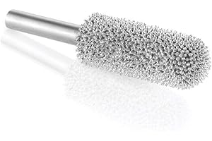 Kutzall Fraise Rotative Original à Bille, Axe 1⁄4", Grossière - Accessoires de Travail du Bois pour Bosch, DeWalt, Milwaukee, etc. Carbure de Tungstène Abrasif, 12.7mm X 38.1mm de Longueur, BN-12X112