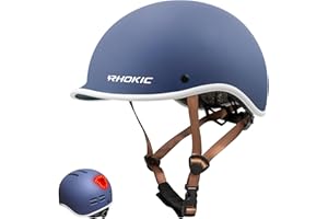 ‎EXCLUSKY Exclusky Fahrradhelm Kinder Jungen, Fahrradhelm Mädchen Kinderhelm Skaterhelm BMX Helm Retro Helm (50-55CM)