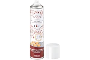 GOBEL – Spray Alimentaire Démoulage Facile – 250 ml – 100% Huile Végétale – Réduit l’Adhérence des Préparations au Support de Cuisson – Sans Goût ni Odeur – Fabriqué en France