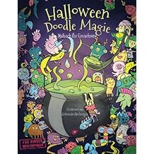 Halloween Doodle Magie — Malbuch für Erwachsene: Inspiration, Entspannung und Meditation mit Hexen und Zauberei