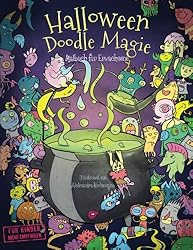 Halloween Doodle Magie - Malbuch für Erwachsene: Inspiration, Entspannung und Meditation mit Hexen und Zauberei