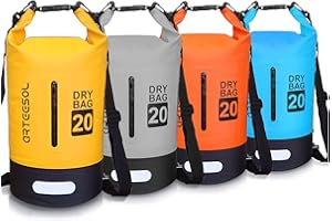 Blackace arteesol Bolsa Estanca, Dry Bag - 5L 10L 20L 30L Bolso Seco Impermeable/Seca Bolsa para Kayak Paseo en Barco Canoa Pesca Rafting Camping Playa Natación Snowboard