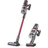 AGARO Supreme Cordless Stick Vacuum Cleaner, for Home Use, 2in1 Handheld & Stick, 400W Brushless Motor, 25 kPa Suction Power,