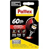 Pattex 60 Seconds Universal Adhesive, Multi-Purpose Adhesive for Home Repairs, Quick Adhesive in 60 Seconds, Various Goods