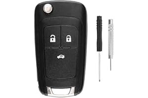 Alppihym 2 pezzi 3 chiavi compatibile con Vectra, Tigra, Signum, compatibile con Chevrolet Astro, Astra, Captiva, Cruze, Spark – portachiavi senza logo senza componenti elettronici (1)