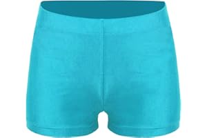 Mufeng Kinder Mädchen Sport Shorts Booty Kurze Hose Sportlich Hot Pants Tanzshorts Untershorts Workout Fitness Yoga Freizeit