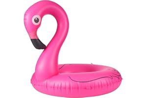 Bramble - Small Inflatable Pink Flamingo Ring Float - 65x65x40cm