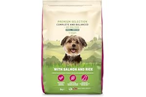 Marchio Amazon - Lifelong Complete - Alimento Secco Completo Per Cani Adulti (razze Di Piccola Taglia) Con Salmone E Riso, 1 X 3kg