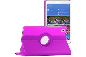 ebestStar - Cover per Samsung Galaxy Tab Pro 8.4 SM-T320, Custodia Protezione Rotazione 360, Pelle PU, Viola