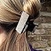QueenMee Diamante Hair Clip Diamante Hair Claw Clip Rhinestone Hair Claw Rhinestone Hair Clip Crystal Hair Clip Crystal Hair Claw Black Crystal Hair Clip Medium Hair Claw Clamp Hair Jaw Hair Clamp 90 degrees