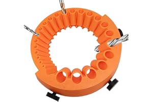 SINRAD Affilatrice Punte Trapano, Generico Affilatrice Punte Trapano, Handheld Drill Bit Sharpener for Grinder, Affila Punte per Smerigliatrice Angolare da 100MM 3-12MM da Trapano