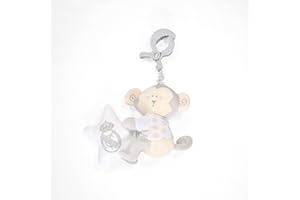 smartketing Sonajero del Real Madrid C.F, Bebés Unisex, Blanco