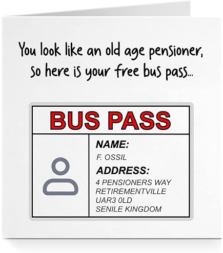 Lustige Geburtstagskarte „At Your Age You Can Never Trust A Fart“ – Für Väter, Brüder & Freunde