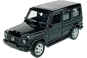DROMADER Welly Mercedes-Benz Clase G Negro W460 a partir de 1979 1/34-1/39 Modelo Metal Auto Die Cast Nuevo en caja
