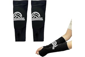 MAXQUU 1 paio di protezioni per braccio da pallavolo, in spugna, per collisione, da pallavolo, da donna