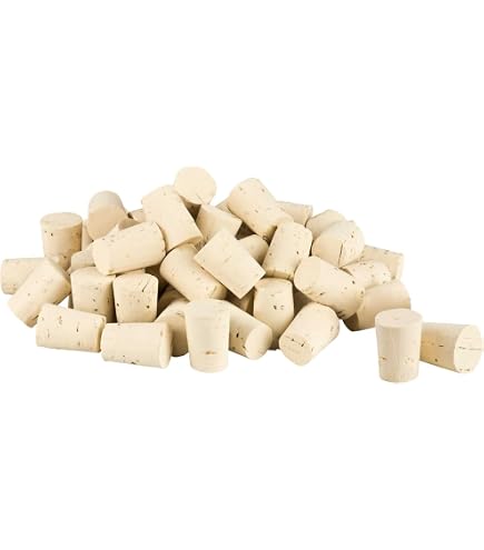 8 Tappi In Sughero Conici Per Bottiglie Di Vino, Birra E Liquori – Chiusura Ermetica E Riutilizzabili, Misure 3,7x3,4x0,8 Pollici - 5
