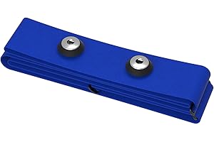 COOSPO Heart Rate Chest Strap Replacement, Adjustable Elastic Soft Fitnesss Chest Band, Colorful Replace HR Chest Belt for XOSS/Wahoo/Garmin/Shanren and More, Buckle Distance 45mm（NOT for Myzone）