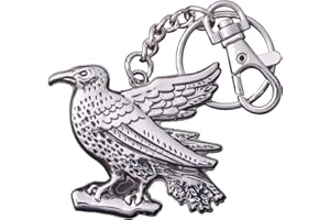 The Noble Collection Harry Potter Ravenclaw Mascot Keychain - 5in (10cm) Raven House Mascot Keychain - Officially Licensed Film Set Movie Props Gifts Merchandise