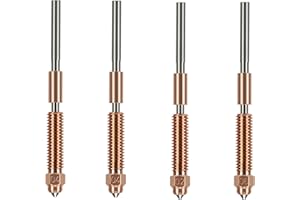 KOYOFEI Lot de 4 buses à changement rapide pour imprimante 3D K2 Plus, embout en acier trempé et alliage de titane pour K2 Plus, Hi