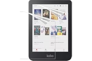 MoKo 2-Pack Screen Protector for Kobo Clara 6" 2024, Anti-Glare Premium PET Protective Film Full-Coverage Matte Screen Protector