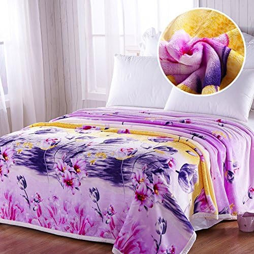blanket/Thickened summer blanket/coral fleece blanket/blanket/blanket sheets/air conditioner blanket /Children's blanket-E 250x230cm(98x91inch)