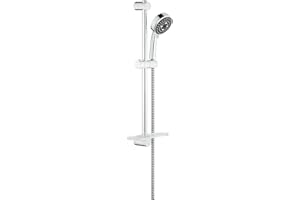 Grohe 26097000 Zestaw drążków prysznicowych Vitalio Comfort 100 600 mm z EcoJoy