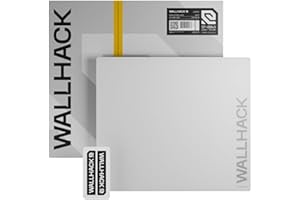 Wallhack SP-004A Alfombrilla de Vidrio para Gaming – Superficie Micrograbada 4.ª Gen, Gran Tamaño para Esports, Deslizamiento Ultra-Rápido con Control, Vidrio Templado, Resistente y Portátil | Blanco
