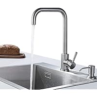 CECIPA Wasserhahn Küche 360° Drehbar Küchenarmatur aus Edelstahl Geeignet für Spülbecken Mischbatterie Armatur Küche…