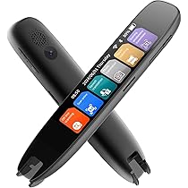 Penna Scanner Digitale OCR - Traduzione 142 Lingue, Supporto Dislessia, Lettura Vocale, Touch Screen 3.7"