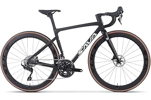 SAVADECK Carbon Road Bike,Lightweight Full Carbon Racing Bicycle with R7120 24S Shift Groupset and Hydraulic Oil Disc Brake Bike