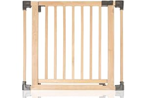 Safetots Barriera e parco giochi Multi Pannello, Pannello del cancello, Naturale, Legno, 80cm, Pannello del cancello per Barriera o parco giochi