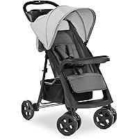 Hauck Kinder Buggy Shopper Neo II mit zwei Getränke- und Zubehör Ablagen, Einhändig Klein Zusammenklappbar, Leicht, Bis 25 kg