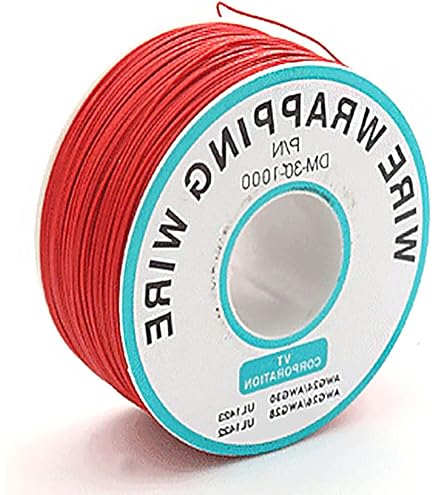 Fil Aimant Cuivre Émaillé 28 AWG Remington Industries - 507 Pieds Rouge NEMA MW-80-C