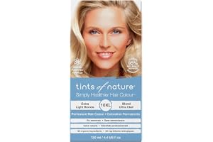 Tints of Nature 10XL Extra Light Blonde Permanent Hair Dye, Extra Light Blonde Permanent Hair Colour, Nourishes Hair and Cove