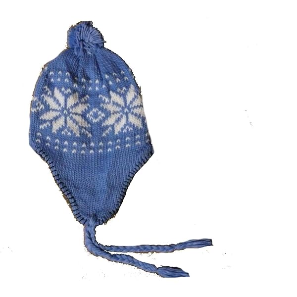 Peruanische Trapper-Mütze Mit Fleece-Futter – Superwarm Für Ski & Winter