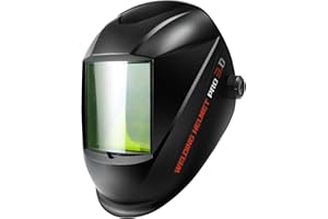 TRQWH Laser Welding Helmet OD8+ 190nm-450nm&900nm-1100nm Large Viewing Laser Safety Helmet Protective Mask Eye Protection for Laser Welding/Laser Cutting/Laser Cleaning/Laser Marking