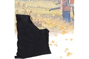 PNPGDYK Sac aspirateur universel pour souffleur de feuilles, sac de collecte de remplacement pour souffleur, Noir（60 * 44CM）